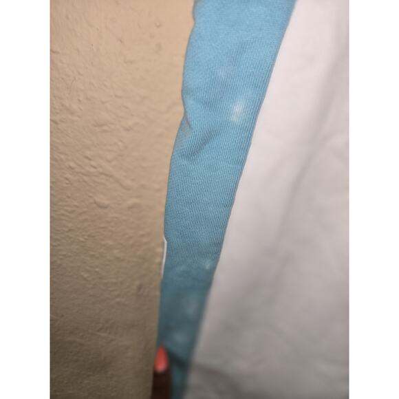 Lacoste Regular Fit Colorblock Men's Joggers White-Blue, Size Small With Defects - Picture 7 of 12